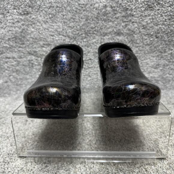 Dansko Shoes Womens Size 10 Professional Lightning Patent Clogs 606-570202 - Picture 8 of 14